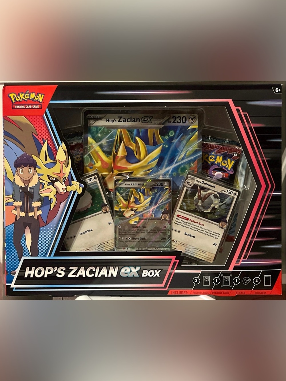Pokémon TCG: Hop’s Zacian EX Box